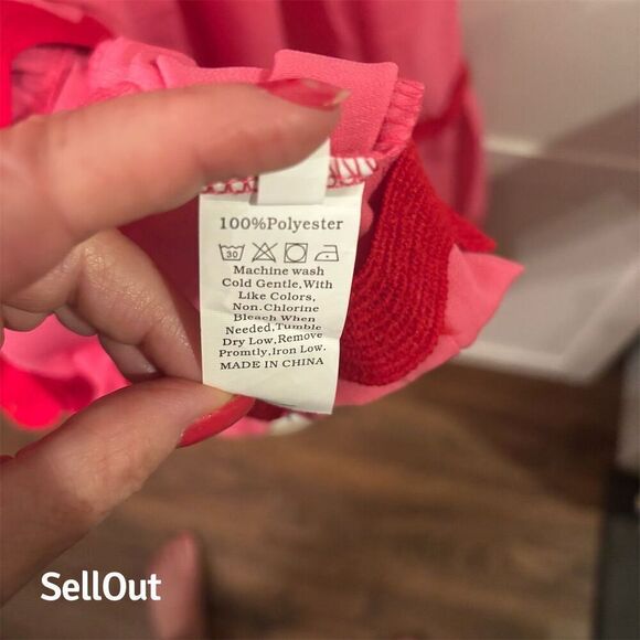 Idopip Women's Pink Maxi Dress S Sleeveless Summer Flowy Adjustable Straps - Picture 7 of 12